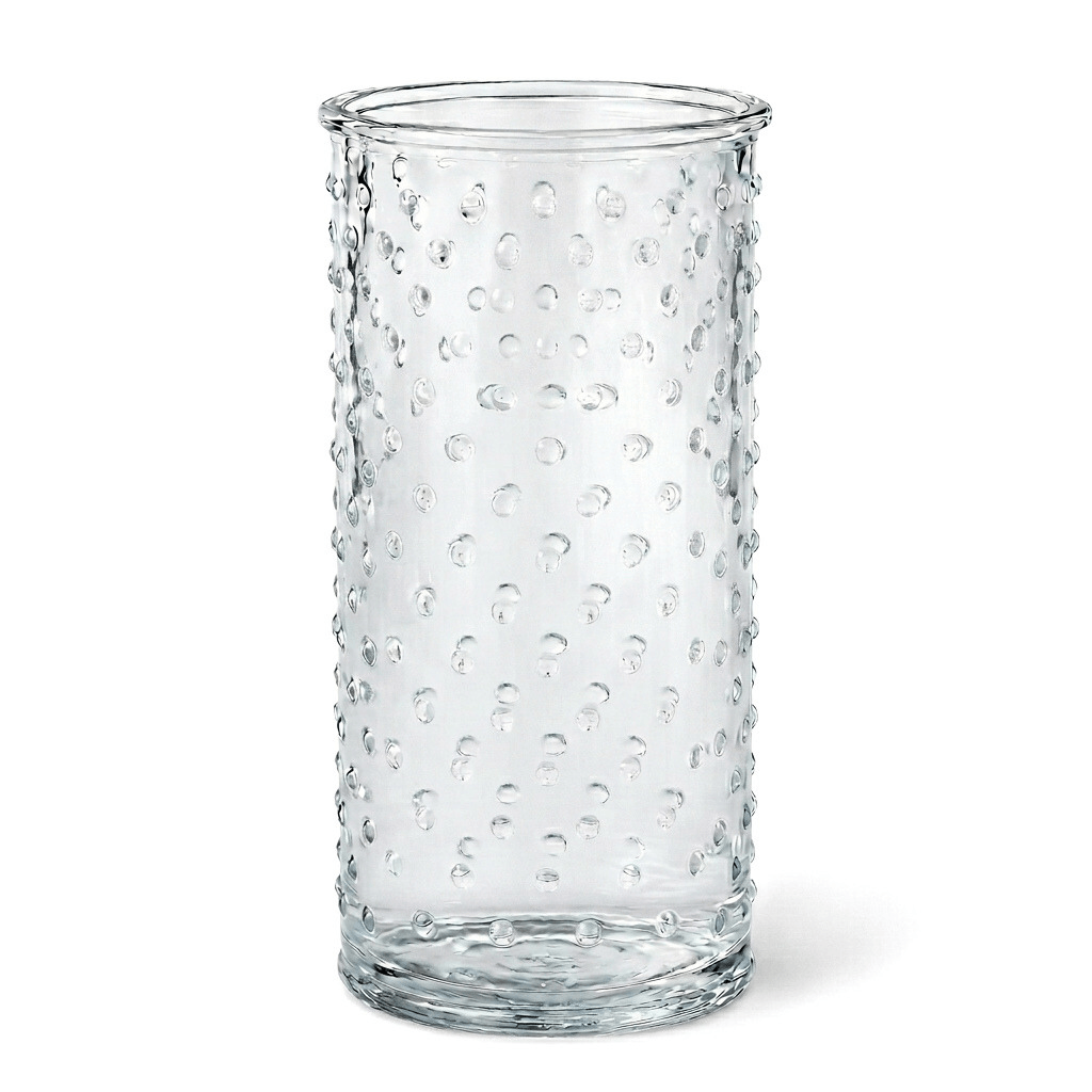 Richland Cylinder Vase Dotted Swiss Small