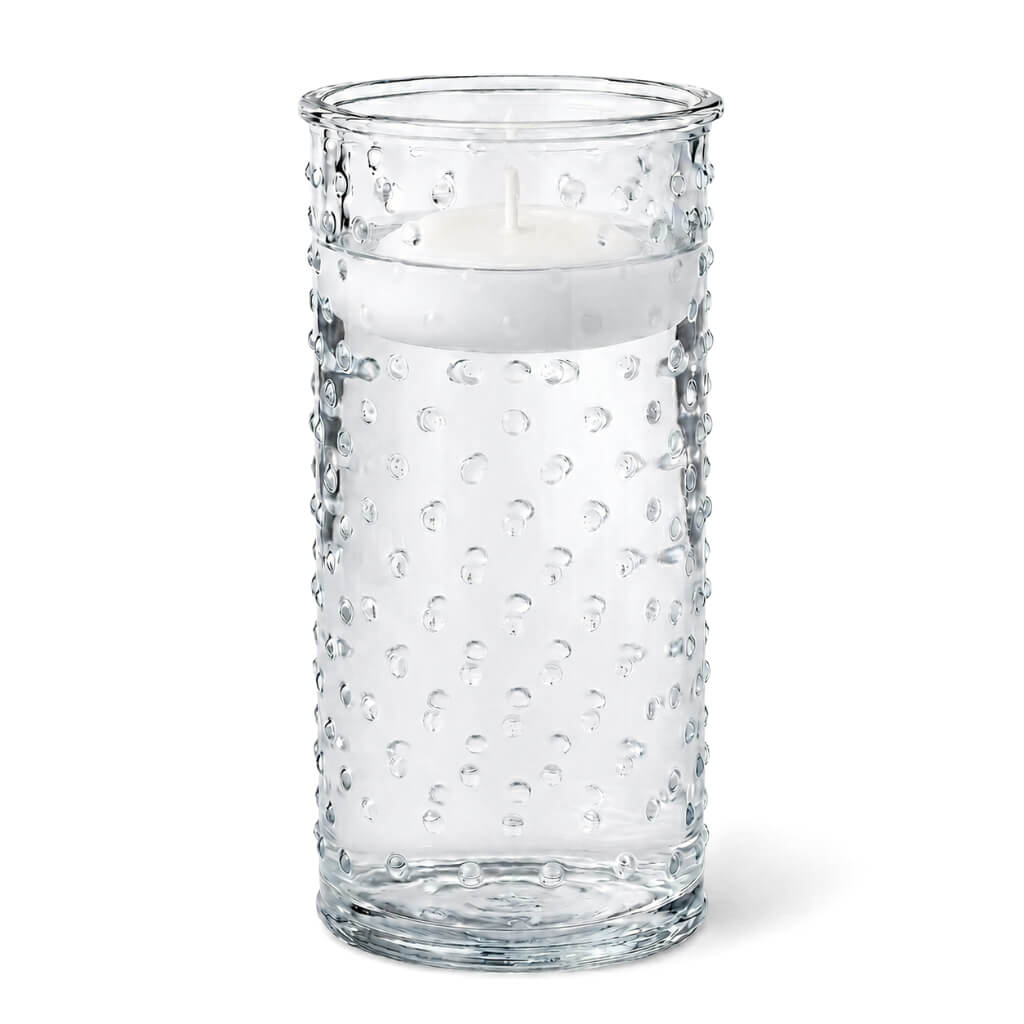 Richland Cylinder Vase Dotted Swiss Small