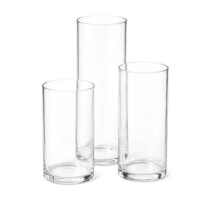 Eastland Cylinder Vases 7.5" , 9" & 10.5" Set of 36
