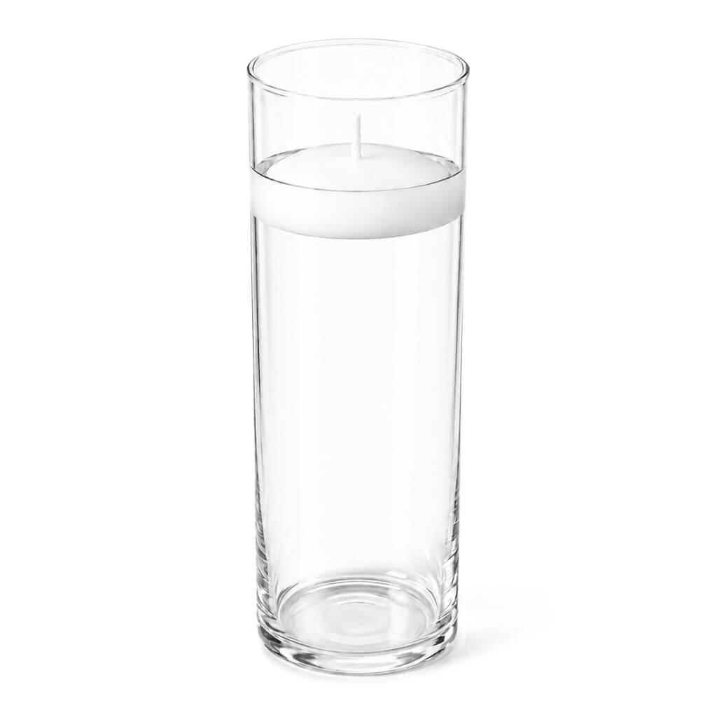 Eastland Cylinder Floating Candle Holder 3.25"x10.5"