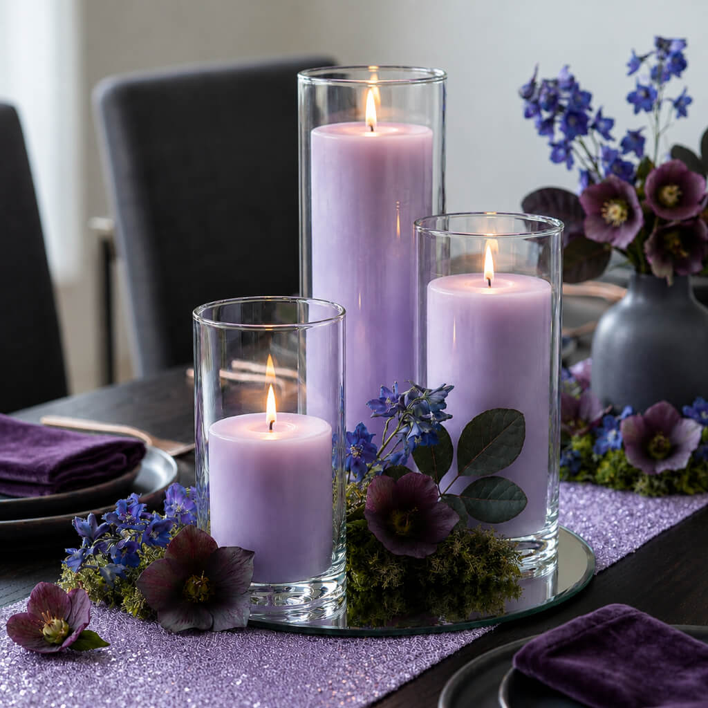 Eastland Cylinder Pillar Candle Holder 3.25"x10.5"
