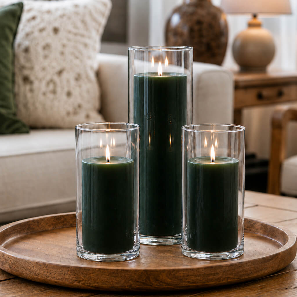 Eastland Cylinder Pillar Candle Holder 3.25"x10.5"