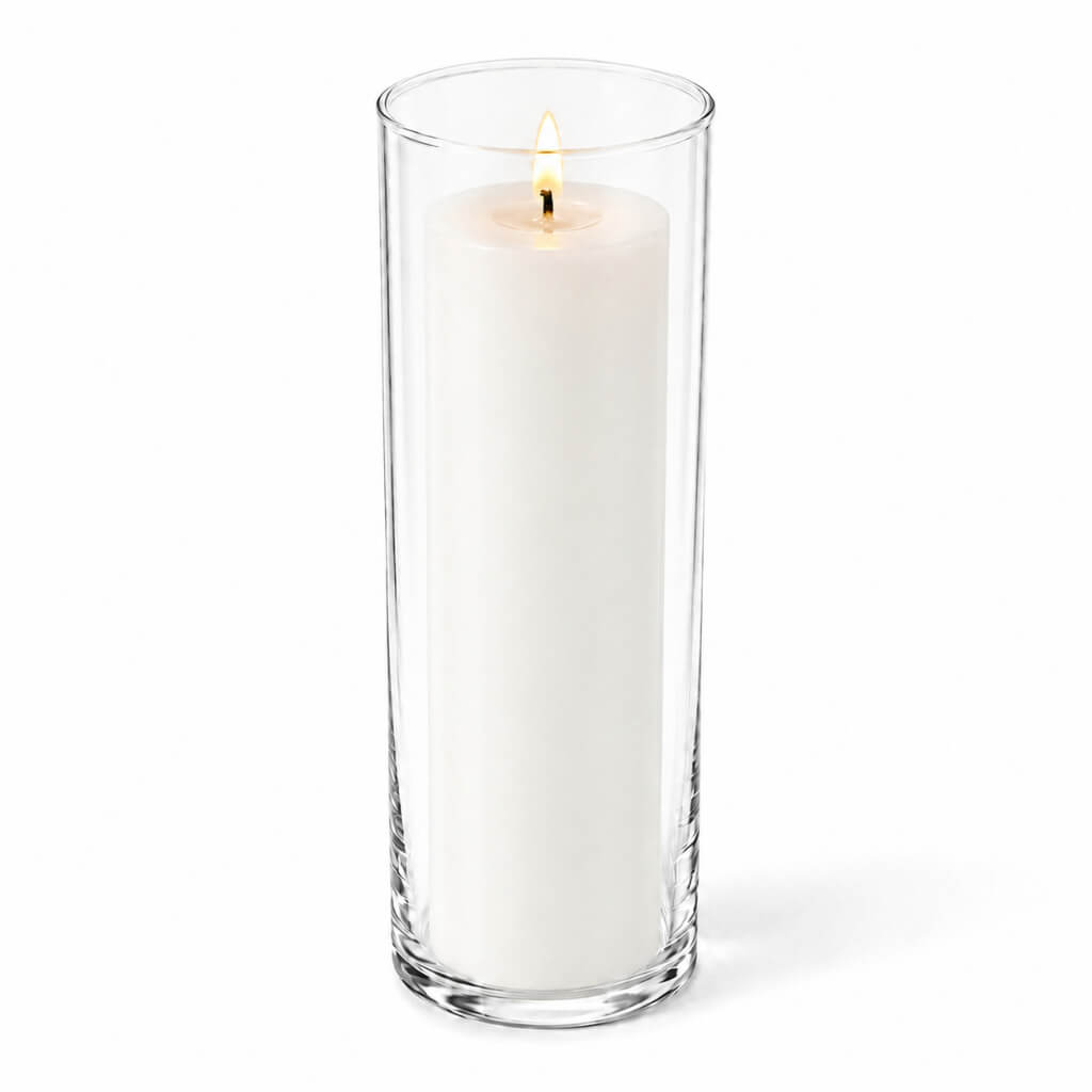 Eastland Cylinder Pillar Candle Holder 3.25"x10.5"